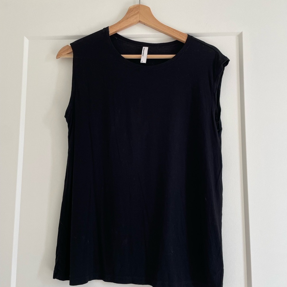 American Apparel Black Tank Top